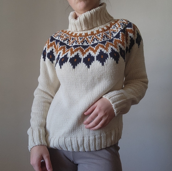 RACHEL ZOE Nordic Print Sweater - Picture 2 of 7